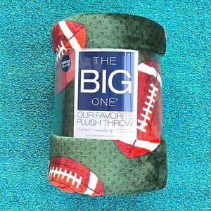 Football Print Oversized Soft Throw by Kohl's - 5 ft X 6 ft